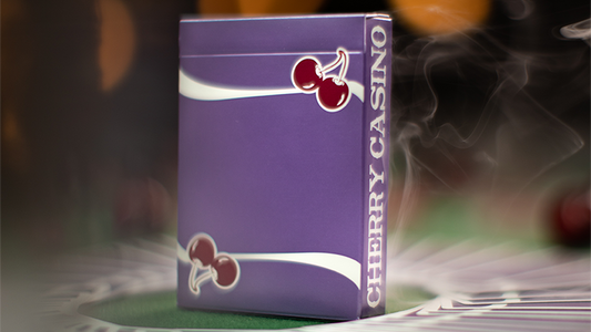 Cherry Casino (Desert Inn Purple) Playing Cards by Pure Imagination Projects - Wizard Magic Shop