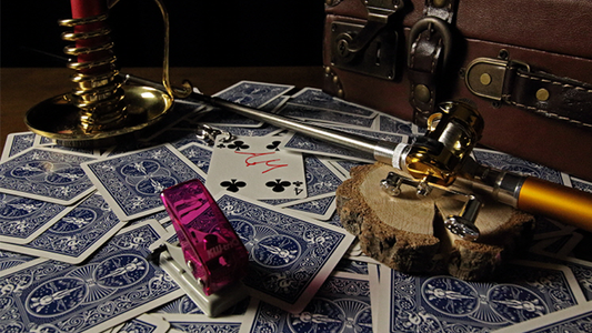 FISHING CARD (Gimmicks and Online Instructions) by Aboutmagic - Trick alternate view - Wizard Magic Shop