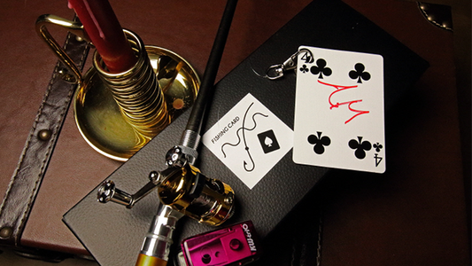 FISHING CARD (Gimmicks and Online Instructions) by Aboutmagic - Trick - Wizard Magic Shop