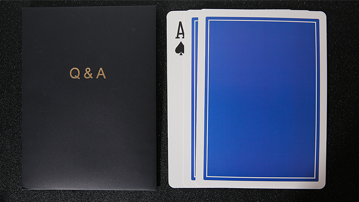 Q & A Jumbo Three Card Monte by TCC - Trick