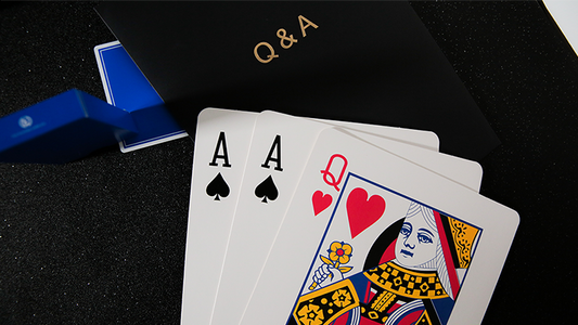 Q & A Jumbo Three Card Monte by TCC - Trick - Wizard Magic Shop