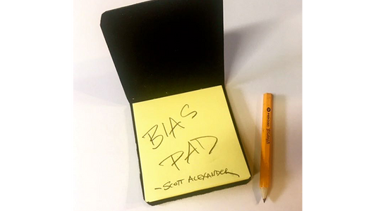 BIAS PAD by Scott Alexander - Trick alternate view - Wizard Magic Shop