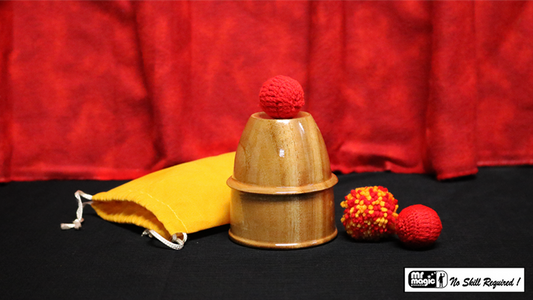 Chop Cup (Wooden) by Mr. Magic - Wizard Magic Shop