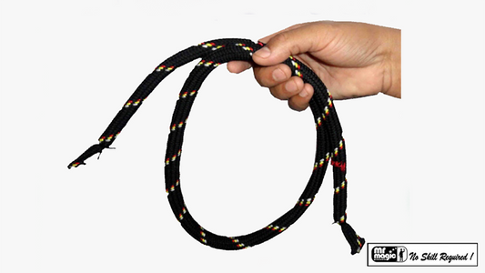 Stiff Rope (Black/Sport) by Mr. Magic - Wizard Magic Shop