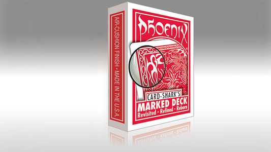Phoenix Marked Deck Red - Wizard Magic Shop