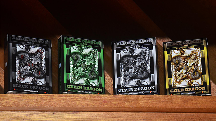 Naipes Silver Dragon (edición estándar) de Craig Maidment