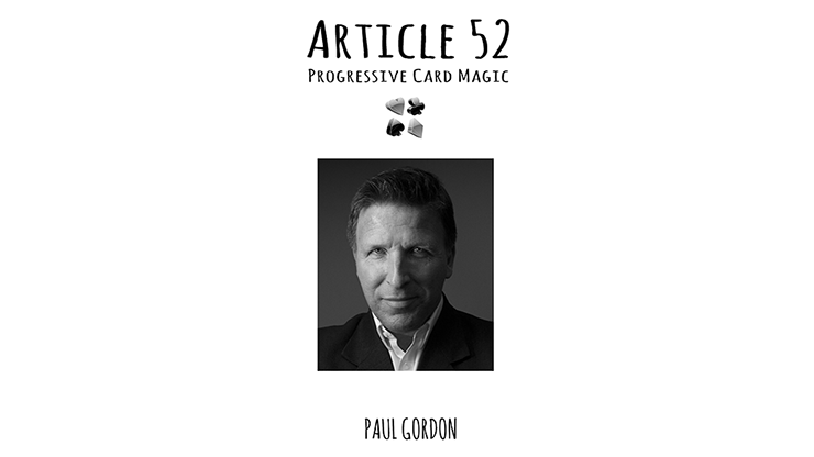 Article 52 de Paul Gordon - Livre 