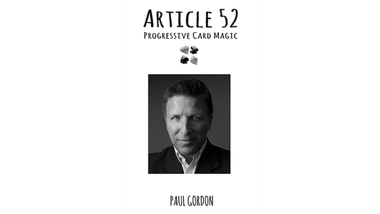 Article 52 by Paul Gordon - Book - Wizard Magic Shop