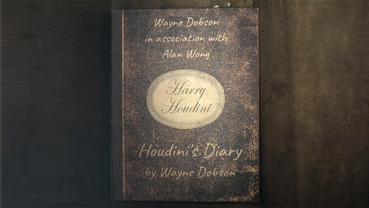 Houdini's Diary (Gimmick and Online Instructions) by Wayne Dobson and Alan Wong - Trick - Wizard Magic Shop
