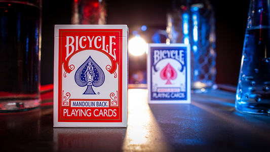 GT Speedreader Marked Deck Standard Version (Bicycle 809 Mandolin Red) Plus Online Effect - Wizard Magic Shop