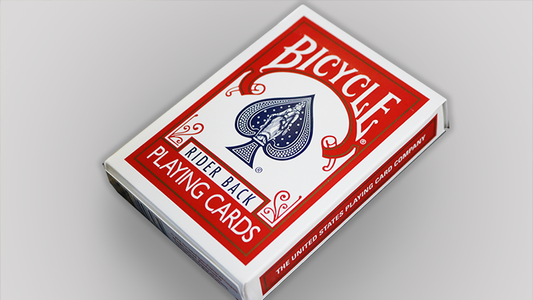Bicycle Svengali Deck Red (Queen of Hearts) alternate view - Wizard Magic Shop