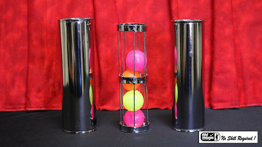 Cage and Cylinder Mystery (Brass) by Mr. Magic - Wizard Magic Shop