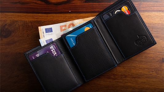 The Peek Note Wallet (Gimmick and Online Instructions) by secret Tannery - Trick - Wizard Magic Shop