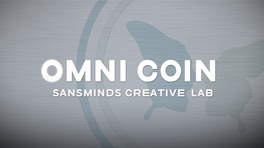 Omni Coin US version (DVD and 2 Gimmicks) by SansMinds Creative Lab - Trick - Wizard Magic Shop