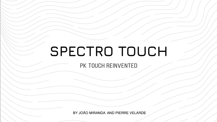 Spectro Touch (trucos e instrucciones en línea) de João Miranda y Pierre Velarde 