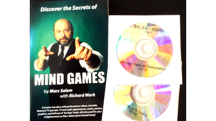 Découvrez les secrets des MIND GAMES de Marc Salem avec Richard Mark - Livre