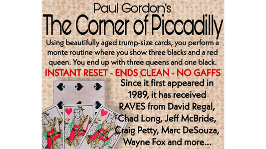 The Corner of Piccadilly (Trump Size más instrucción en línea) de Paul Gordon - Truco 