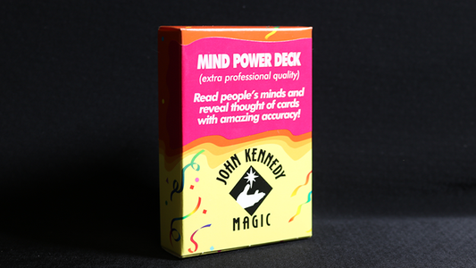 Mind Power Deck by John Kennedy Magic - Trick - Wizard Magic Shop