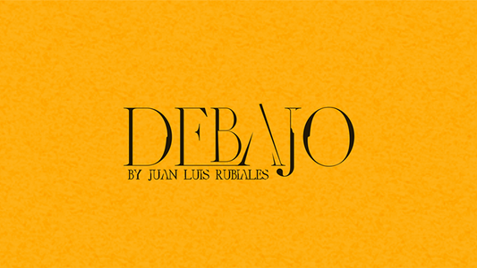 Debajo (truco e instrucciones en línea) de Juan Luis Rubiales - Truco 