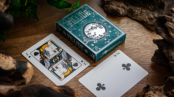 Fillide: A Sicilian Folk Tale Playing Cards (Acqua) by Jocu