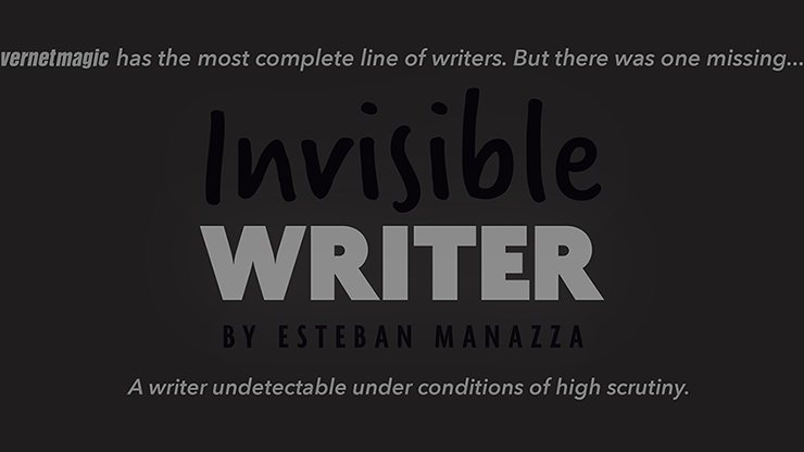 Invisible Writer (Grease Lead) par Vernet - Astuce