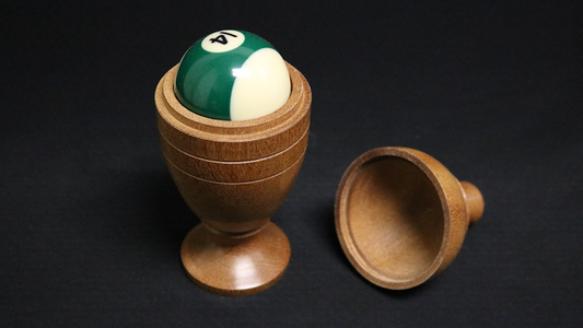 Vase boule de billard en bois de luxe par Merlins Magic - Astuce