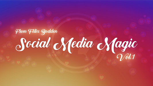 Social Media Magic Volume 1 (DVD and Gimmicks) by Felix Bodden - DVD - Wizard Magic Shop
