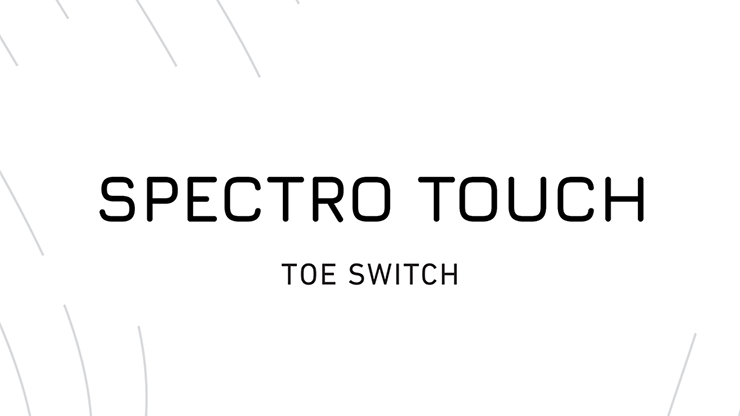 Spectro Touch Toe Switch par Joao Miranda et Pierre Velarde