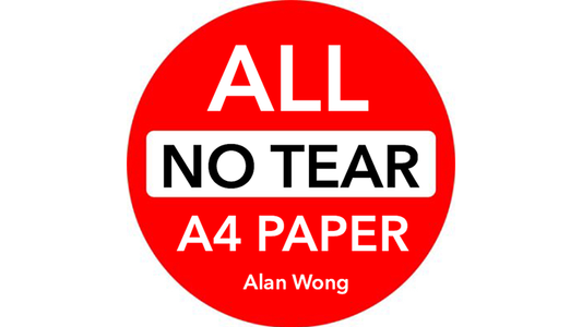 No Tear Pad (Extra Large, 8.5 X 11.5 ") ALL No Tear by Alan Wong - Trick - Wizard Magic Shop