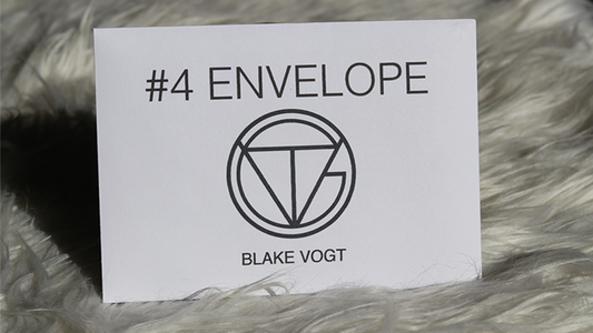 Number 4 Envelope (Gimmicks and Online Instructions) by Blake Vogt - Trick - Wizard Magic Shop
