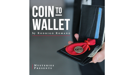 Coin to Wallet (Gimmicks and Online Instructions) by Rodrigo Romano and Mysteries - Trick - Wizard Magic Shop