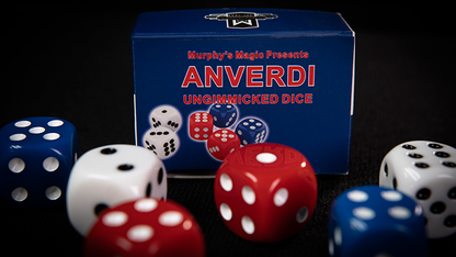 NON GIMMICKED DICE 6 PACK/MIXED par Tony Anverdi - Astuce 