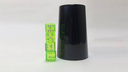 Dice Stacking Cup Pro (trucos e instrucciones en línea) de Bazar de Magia - Truco 