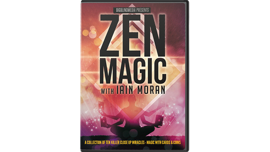 BIGBLINDMEDIA présente Zen Magic avec Iain Moran - Magie avec cartes et pièces - DVD 