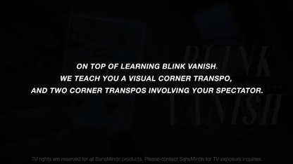 Blink Vanish (DVD and Gimmick) by SansMinds - DVD