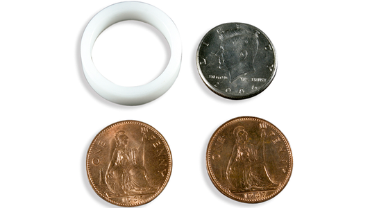 Scotch and Soda English Penny by Eagle Coins - Trick alternate view - Wizard Magic Shop