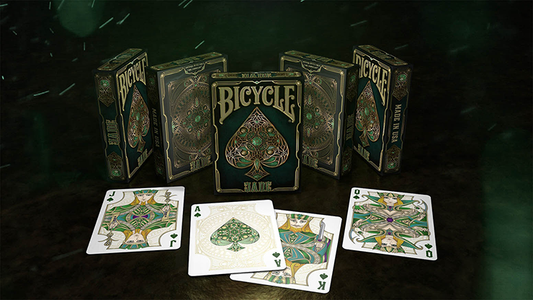 Bicycle Jade Playing Cards by Gambler's Warehouse - Wizard Magic Shop