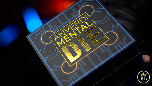 MENTAL DIE WHITE (With Online Instruction) by Tony Anverdi - Trick - Wizard Magic Shop