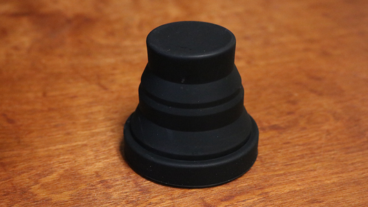Harmonica Chop Cup Black 2 (Silicon) by Leo Smetsers - Trick alternate view - Wizard Magic Shop