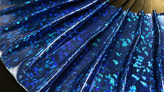 Appearing SnowStorming Fan V2 (Blue Hologram) by Victor Voitko (Gimmick and Online Instructions) - Trick - Wizard Magic Shop