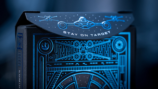 Star Wars Light Side (Blue) Playing Cards by theory11 alternate view - Wizard Magic Shop