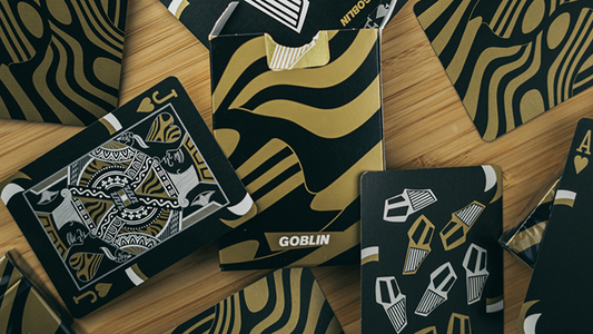 Gold Goblin Playing Cards by Gemini alternate view - Wizard Magic Shop