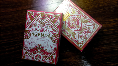 Cartes à jouer Agenda Red Premium Edition