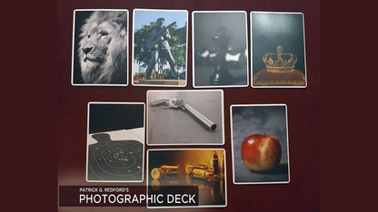 Photographic Deck Project Set (Gimmicks and Online Instructions) by Patrick Redford