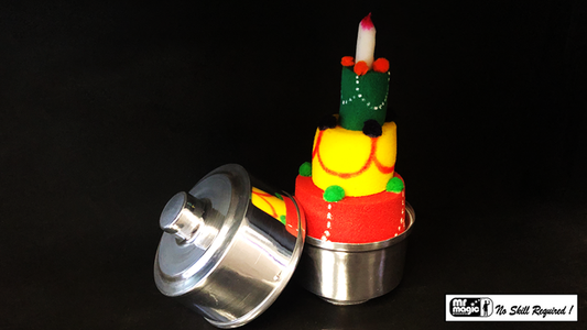 Mini Production Pan with Sponge Cake by Mr. Magic - Wizard Magic Shop