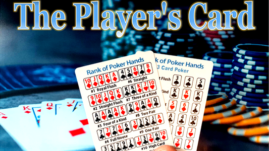The Player's Card by Paul Carnazzo - Wizard Magic Shop