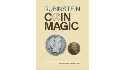 Rubinstein Coin Magic (relié) du Dr Michael Rubinstein - Livre 