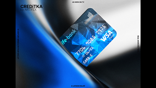 CREDiTKA (Gimmicks and Online Instruction) by Artifex - Trick - Wizard Magic Shop