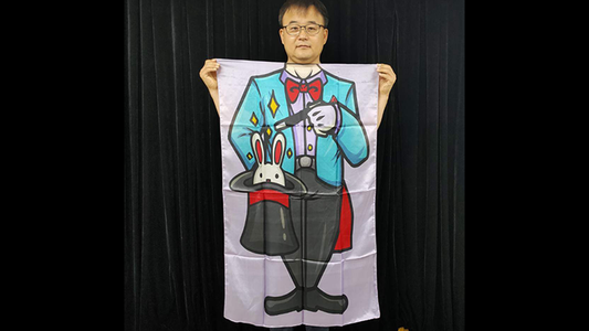 Character Silk (Magician) 35 X 43 by JL Magic - Trick - Wizard Magic Shop