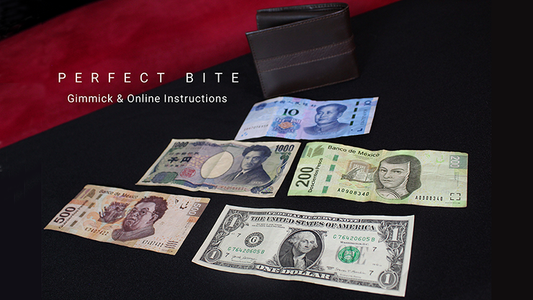 Tumi Magic presents PERFECT BITE (USD) by Erick White - Trick alternate view - Wizard Magic Shop
